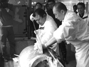 Tuna Cutting Show
